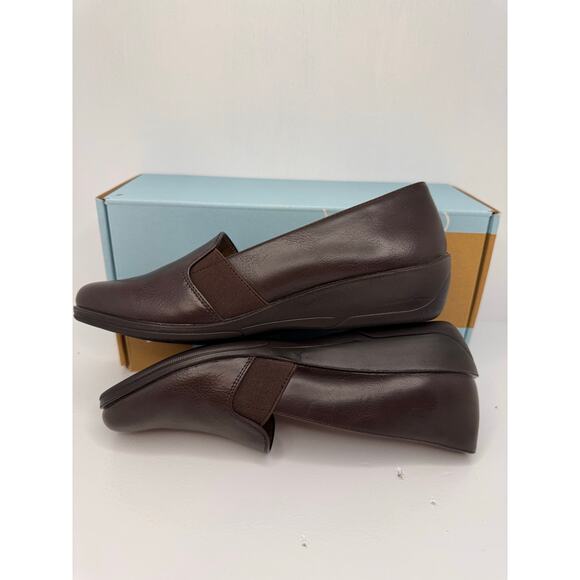 LifeStride Isabelle Dark Chocolate Loafers Women’s Size 7M - NEW IN BOX - Picture 5 of 11